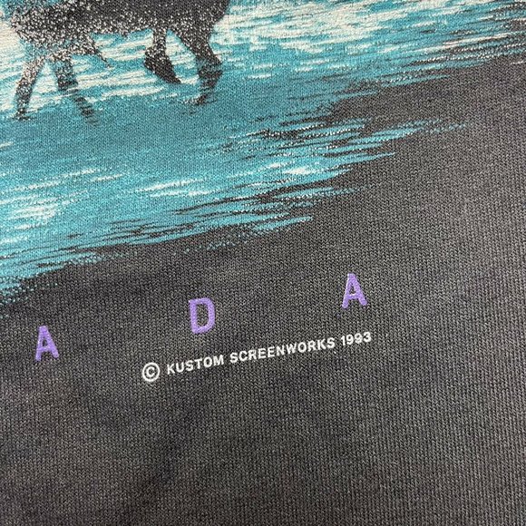 Vintage 90’s Niagara Falls Canada Tee Native People 1993 Size XL Single Stitched - Picture 3 of 8